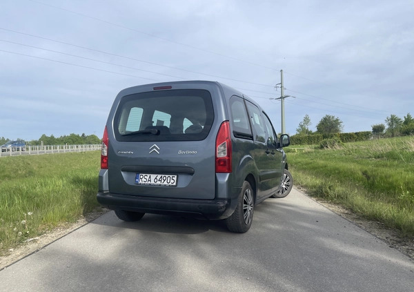 Citroen Berlingo cena 18999 przebieg: 250000, rok produkcji 2008 z Zagórz małe 79